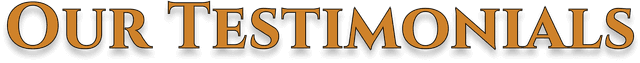 Testimonials Heading